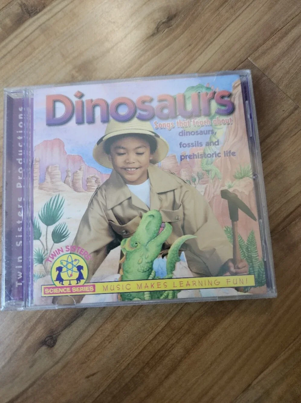 Dinosaurs Kids Music CD - Green